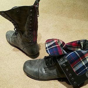 Steven Madden combat boots
